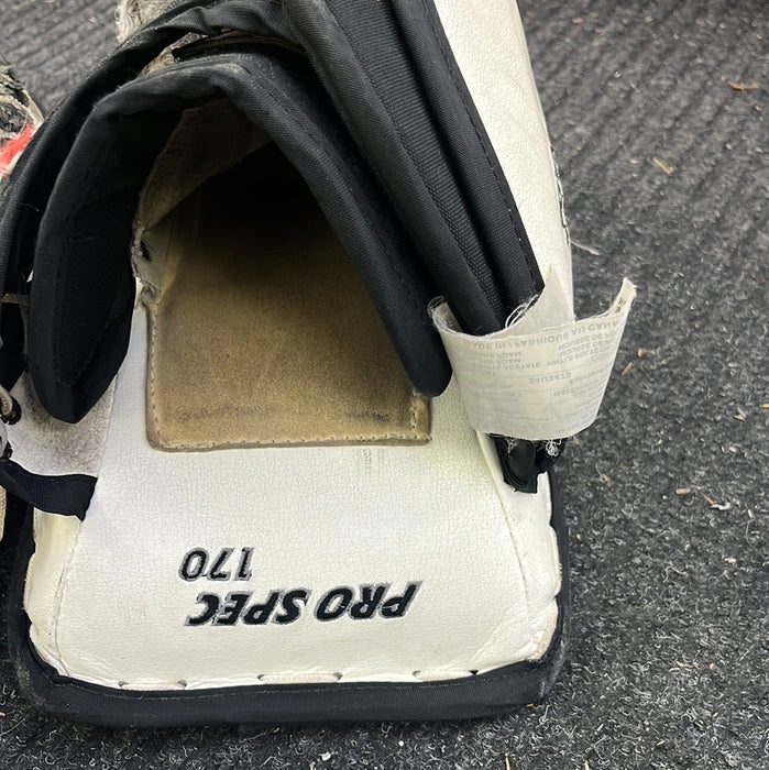 Used McKenney Pro Spec 170 Youth Catcher and Blocker Set