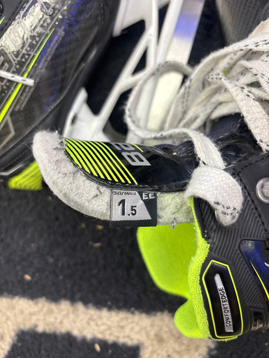 Used Bauer GSX Size 1.5EE Goal Skates