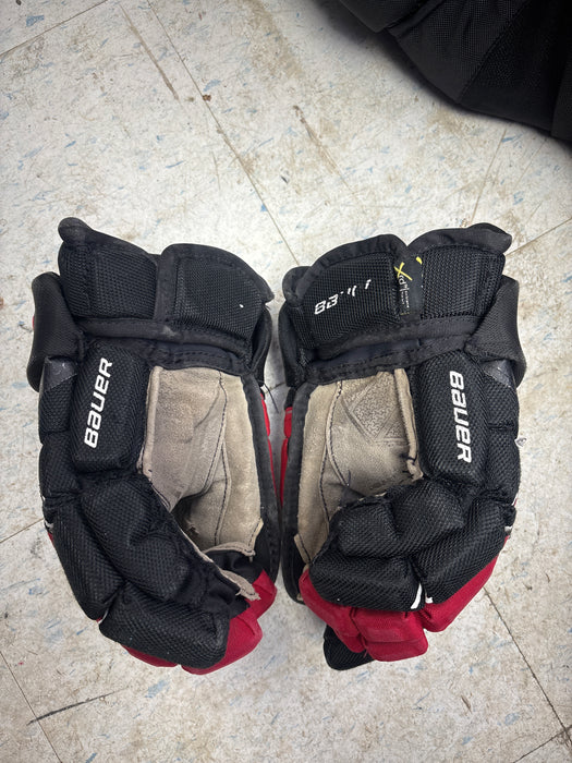 Used Bauer Supreme Ultrasonic 13” Intermediate Gloves