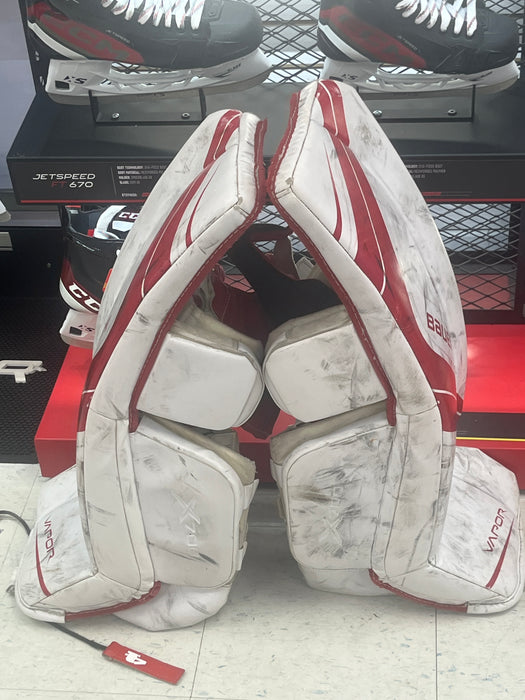 Used Bauer Vapor X700 28+1 Goal Pads