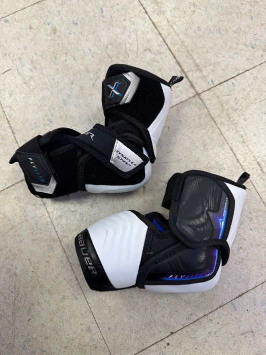Used Bauer Flylite Elbow Pads Junior Medium