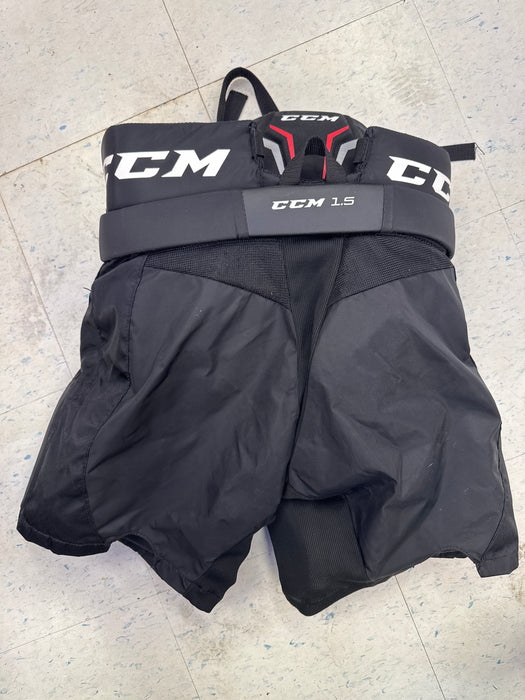 Used CCM 1.5 Junior Large Goalie Pants