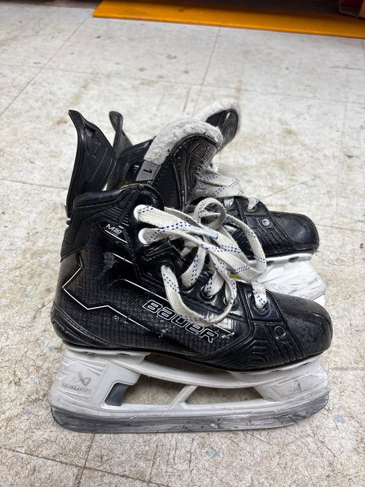 Used Bauer Supreme M50 Pro Size 1.0EE Skates