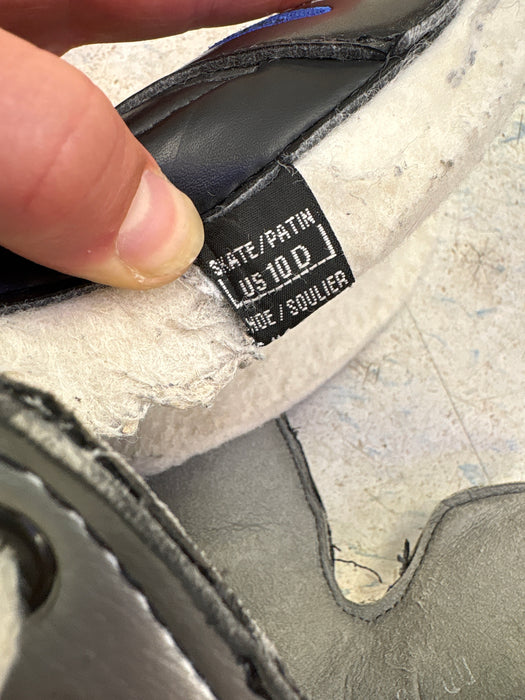 Used Bauer Supreme Classic Silver Size 10.0 D Skatesu