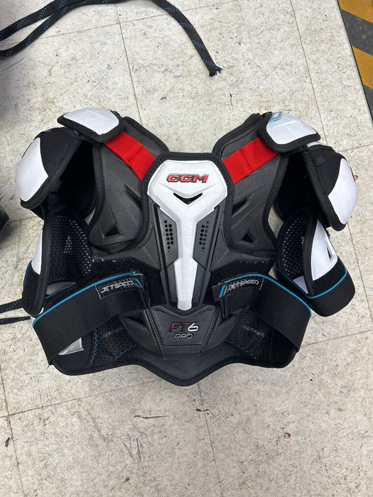 Used CCM JetSpeed FT6 Pro Shoulder Pads