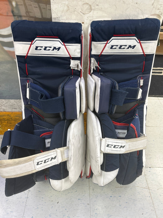 Used CCM Axis 1.9 Intermediate Goal Pads