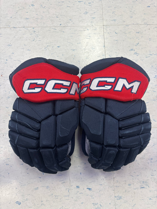 Used CCM HGJSCHL 14” Oshawa General ‘DELISLE’ Pro Stock Gloves