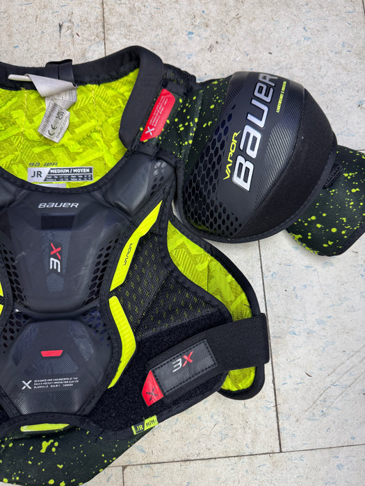 Used Bauer 3X Shoulder Pads Junior Medoum