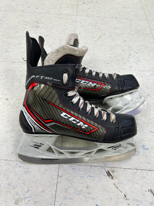 Used CCM JetSpeed FT350 Junior Player Skates 3.0 D