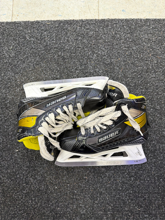 Used Bauer Supreme 3s Size 4.5D Goal Skates