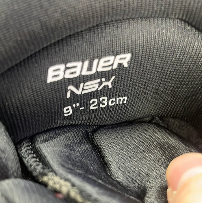 Used Bauer NSX 9" Gloves