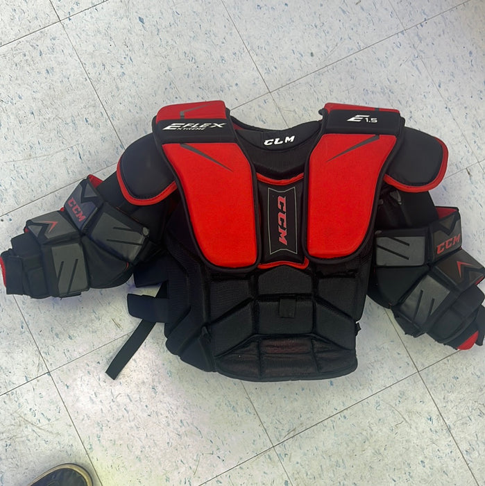 Used CCM EFlex E1.5 Junior Large-Extra Large Chest Protector