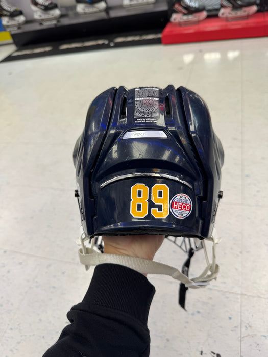 Used Bauer Re-Akt 150 Helmet Medium w/ Oreo Cage