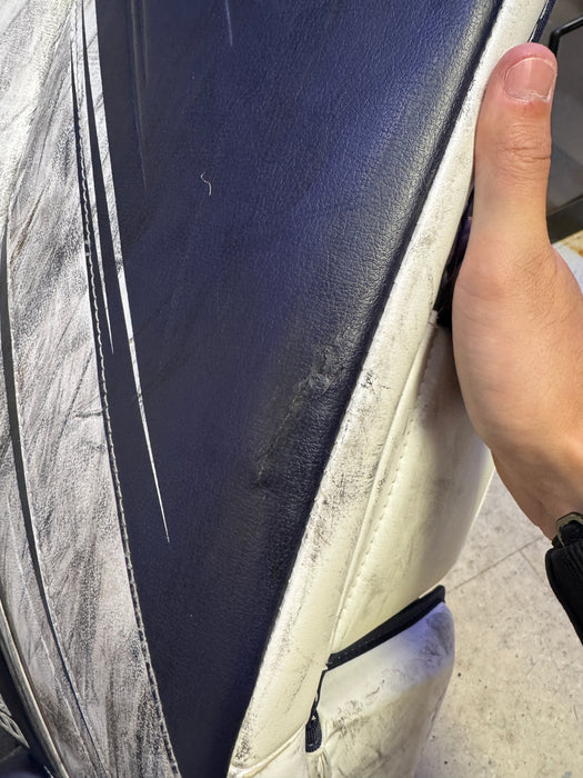 Used Bauer X5 Pro Goalie Leg Pads Senior Medium 34" - As-Is