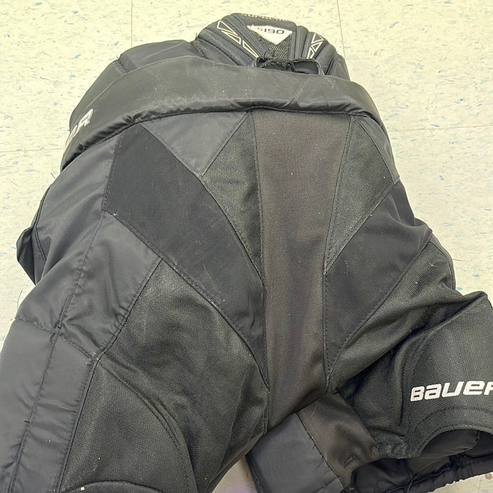 Used Bauer Supreme S190 Intermediate Small Goalie Pants