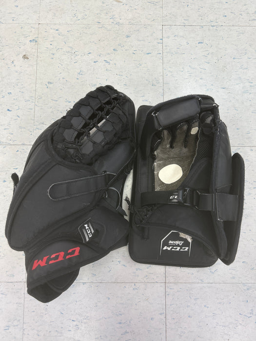 Used CCM EFlex 4.5 Junior Catcher and Blocker Set