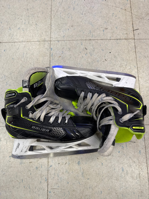 Used Bauer GSX Goalie Skates Size 5.5EE