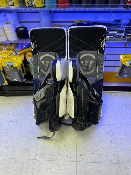 Used Warrior R\G6 32+1 Goalie Pads