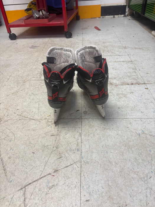 Used Bauer Vapor X2.7 Skates Size 2.0 D