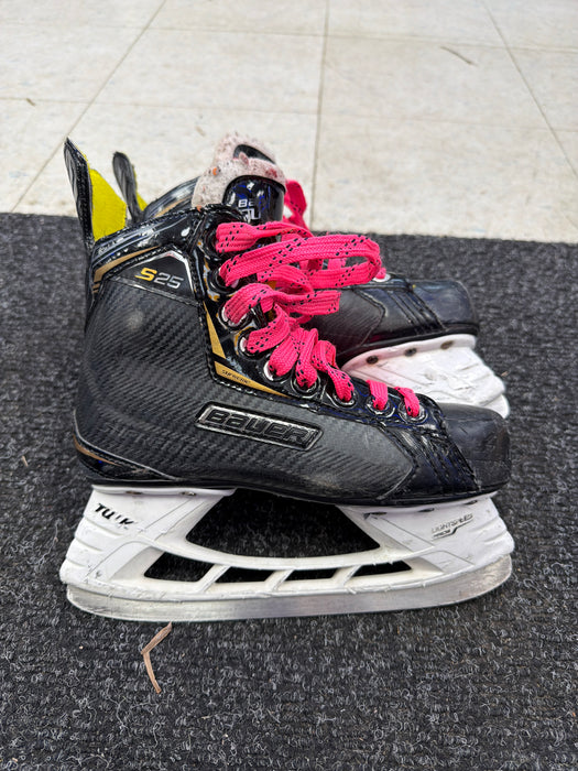 Used Bauer Supreme S25 Size 2.0 Skates