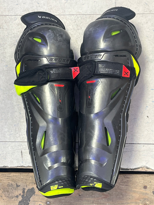 Used Bauer Vapor 3X Pro 12" Shin Pads