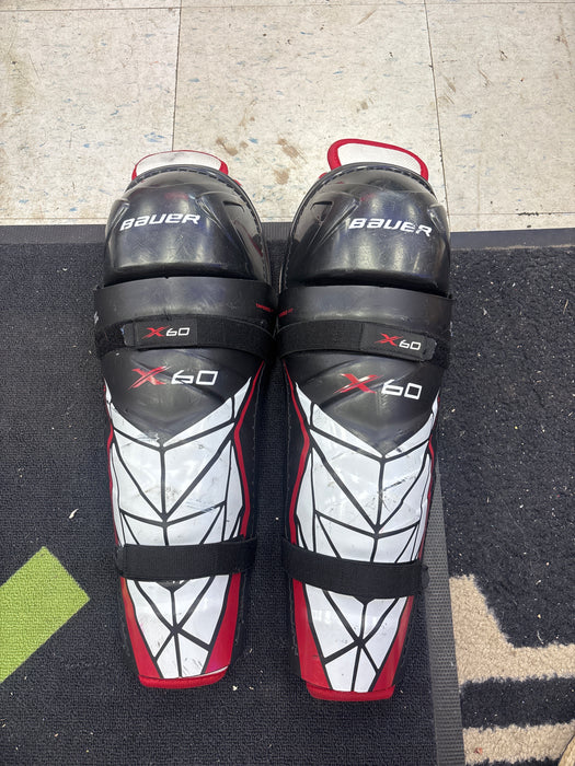 Used Bauer Vapor x60 15” Senior Shin Guards