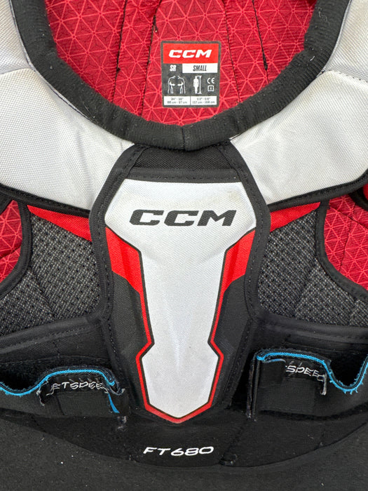 Used CCM Jetspeed FT680 Senior Small Shoulder Pads