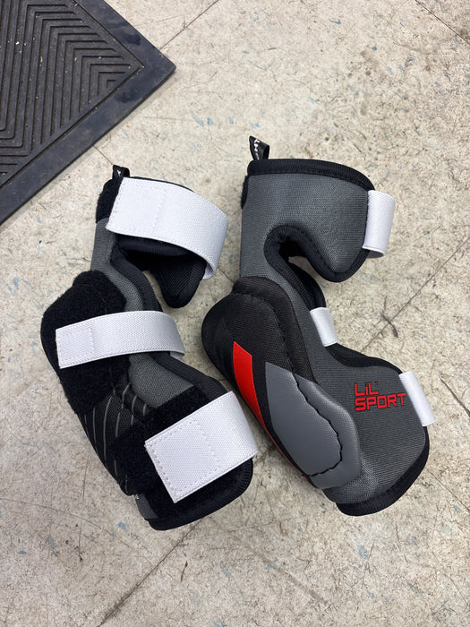 Used Bauer Lil Sport Junior Small Elbow Pads