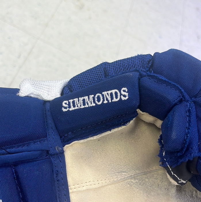 Used Bauer Pro Stock 14" Gloves - W. Simmonds