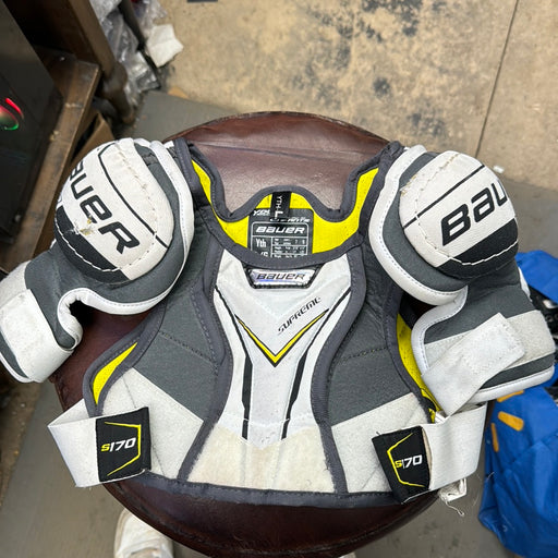 Used Bauer Supreme S170 Youth Large Shoulder Pads