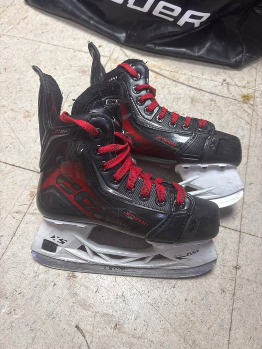 Used CCM Jetspeed FT 890 Skates Size 1.0