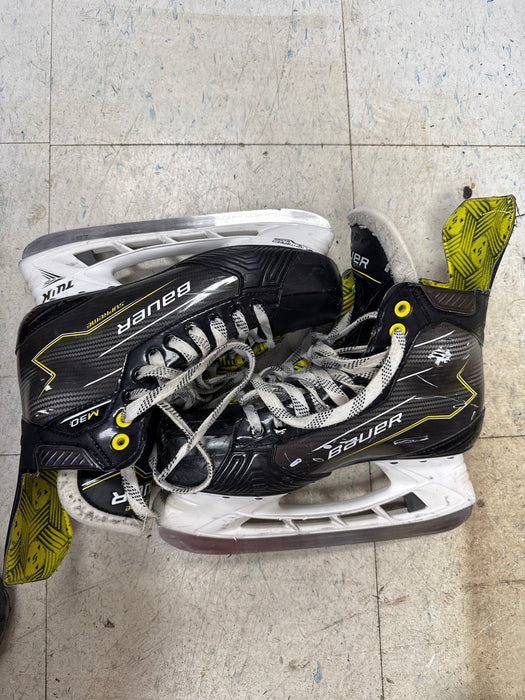 Used Bauer Supreme M30 Skates Sizs 8.5D
