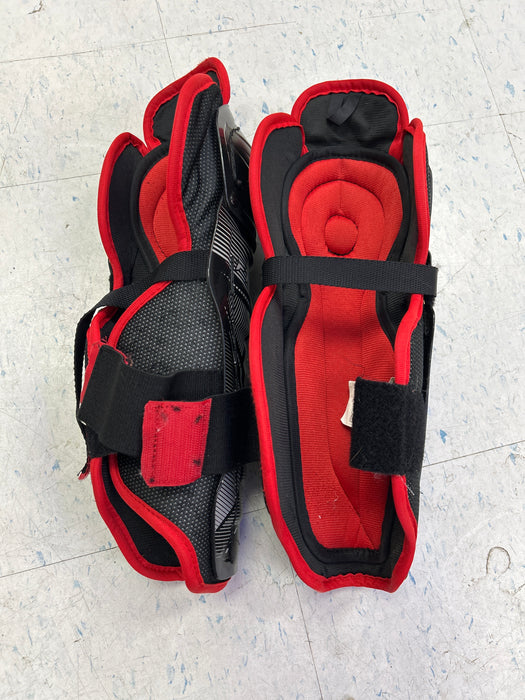 Used CCM JetSpeed FT350 Junior Shin Guards