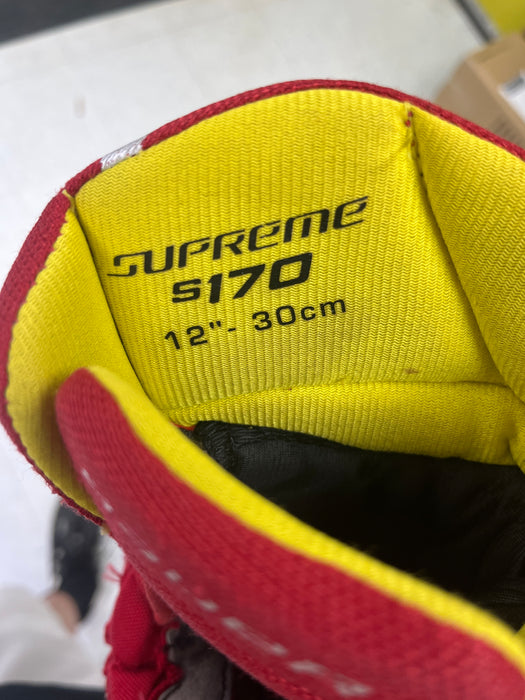 Used Bauer Supreme s170 12" Gloves