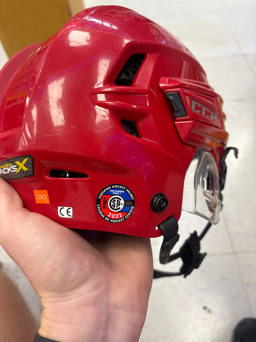 Used CCM Tacks X Senior Medium Helmet