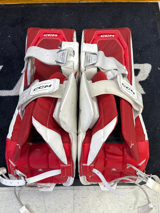 Used CCM Axis 2.5 Junior Goal Pads