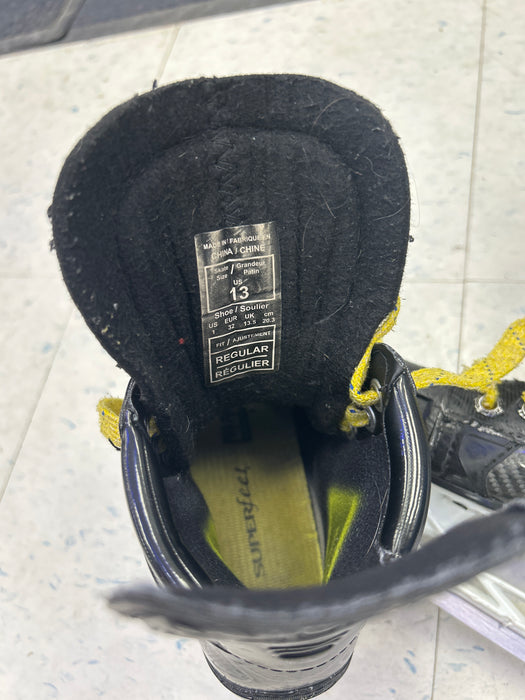 Used CCM Tacks XF Pro Youth Player Skates 13.0Y