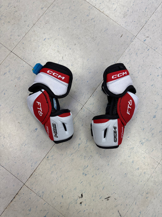 Used CCM Ft6 Jetspeed Junior Medium Elbow Pads