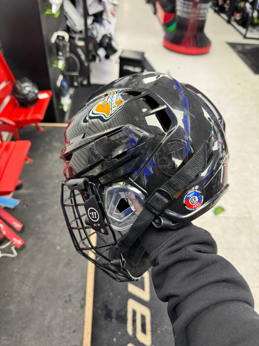 Used Warrior CF100 Helmet Combo Senior Medium