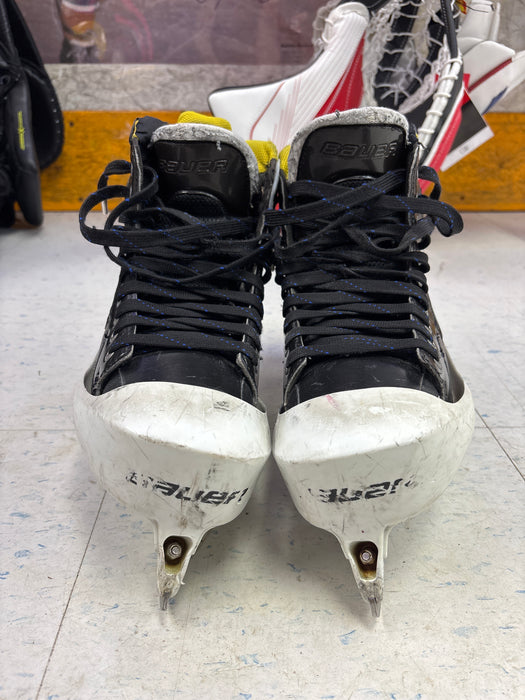 Used Bauer Supreme One100 Size 10.0 Senior Goal Skates