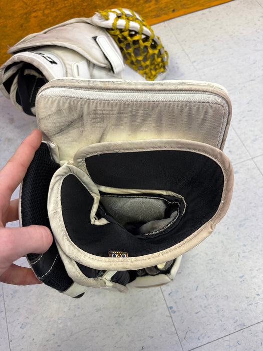 Used CCM Premier 2 Pro Senior Catcher and Blocker Set