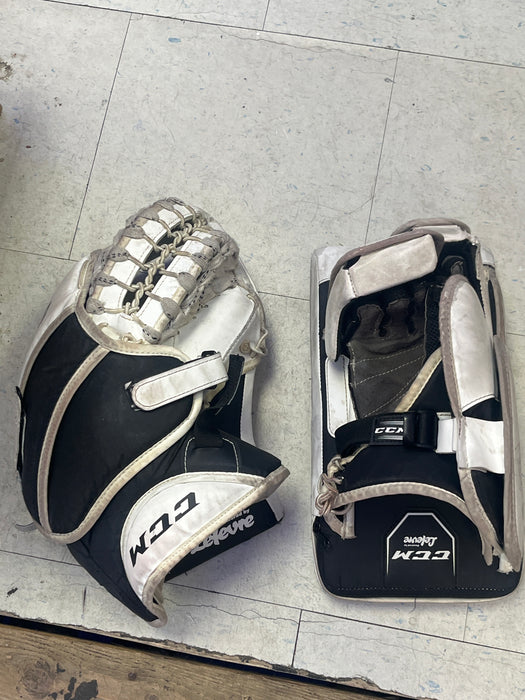 Used CCM E4.5 Junior Catcher and Blocker Set