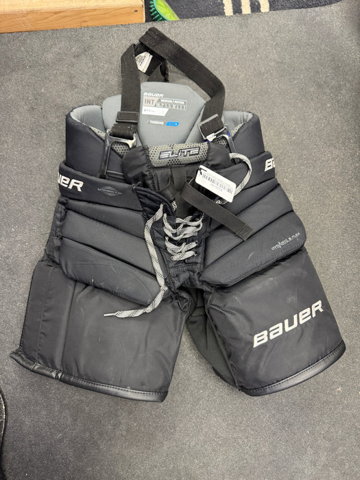 Used Bauer Elite Goalie Pants Intermediate Medium