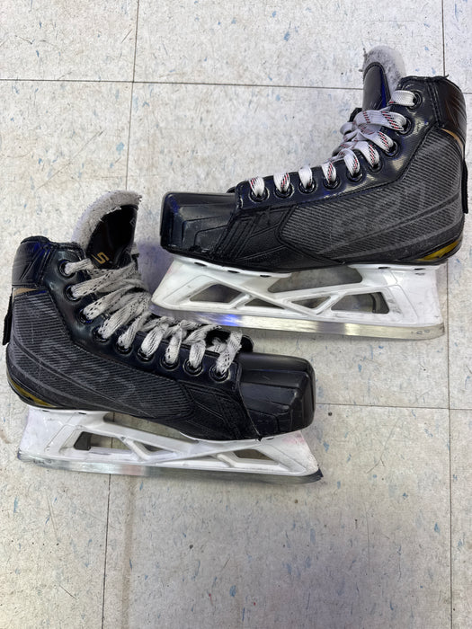 Used Bauer Supreme S27 Goalie Skates 4D Goalie Skates