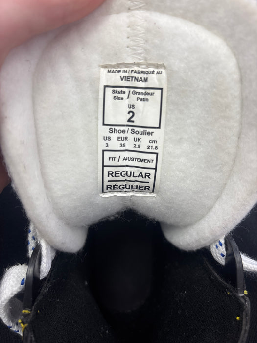 Used CCM Tacks AS 550 Junior Player Skates 2D