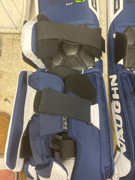 Demo Vaughn SRL4 Goalie Leg Pads Size Intermediate 30+2
