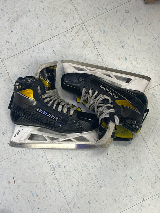 Used Bauer Supreme 3S Pro Size 7.5 Goal Skates