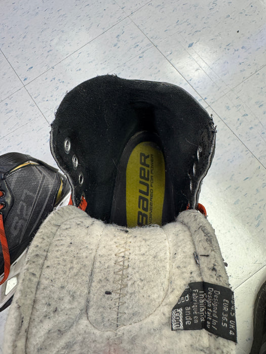 Used Bauer S27 Goal Skates 3.5D