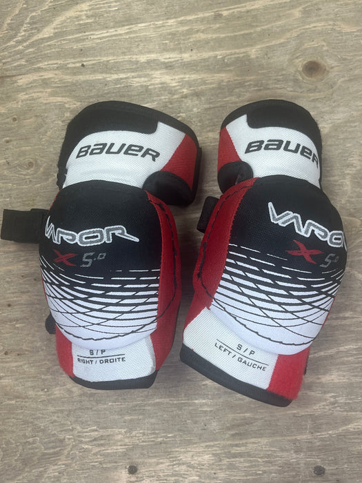 Used Bauer Vapor X5.0 Junior Small Elbow Pads