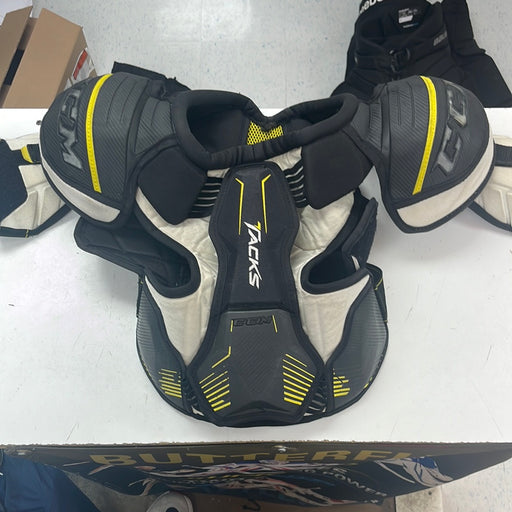 Used CCM SuperTacks Junior Large Shoulder Pads
